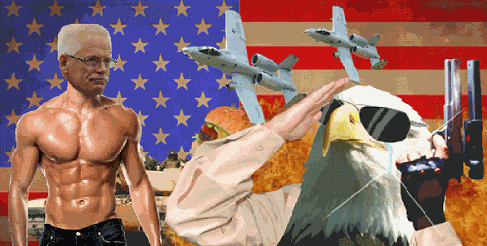 dank image of kuehl and merica and eagle