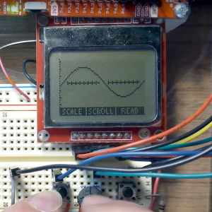 MSP 432 Oscilloscope Photo